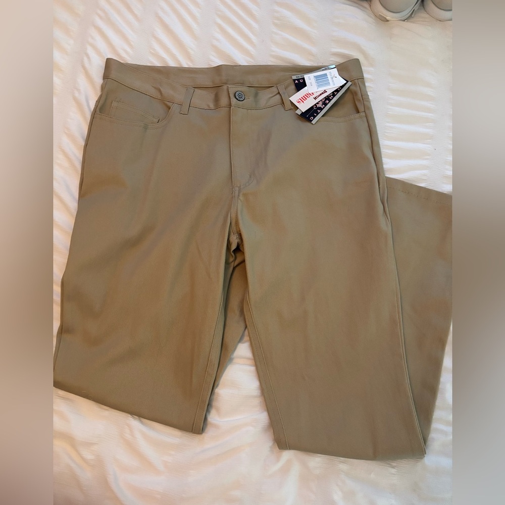 Authentic Galaxy Khaki Girls’ Pants, size 13/14, NWT -pair #1